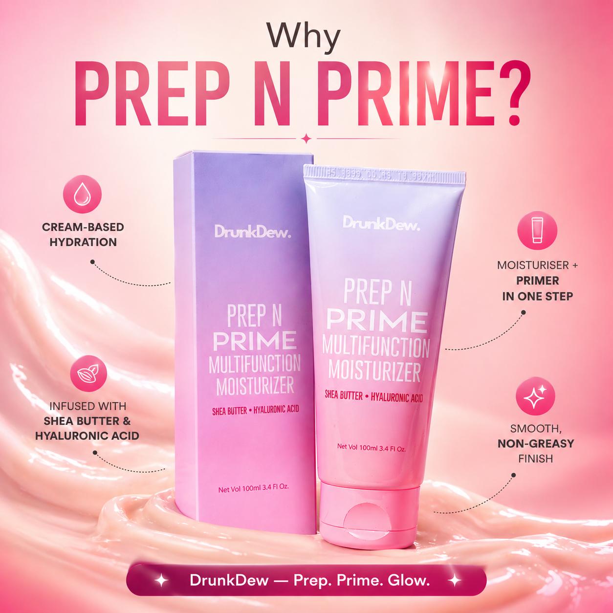 Prep N Prime Hydrating Moisturizer + Primer